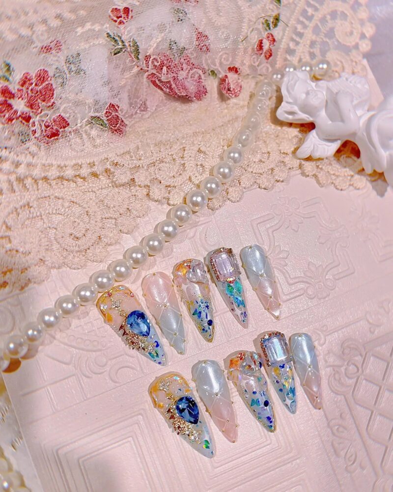 Princess Nails Press-on Handmade Press on Nails