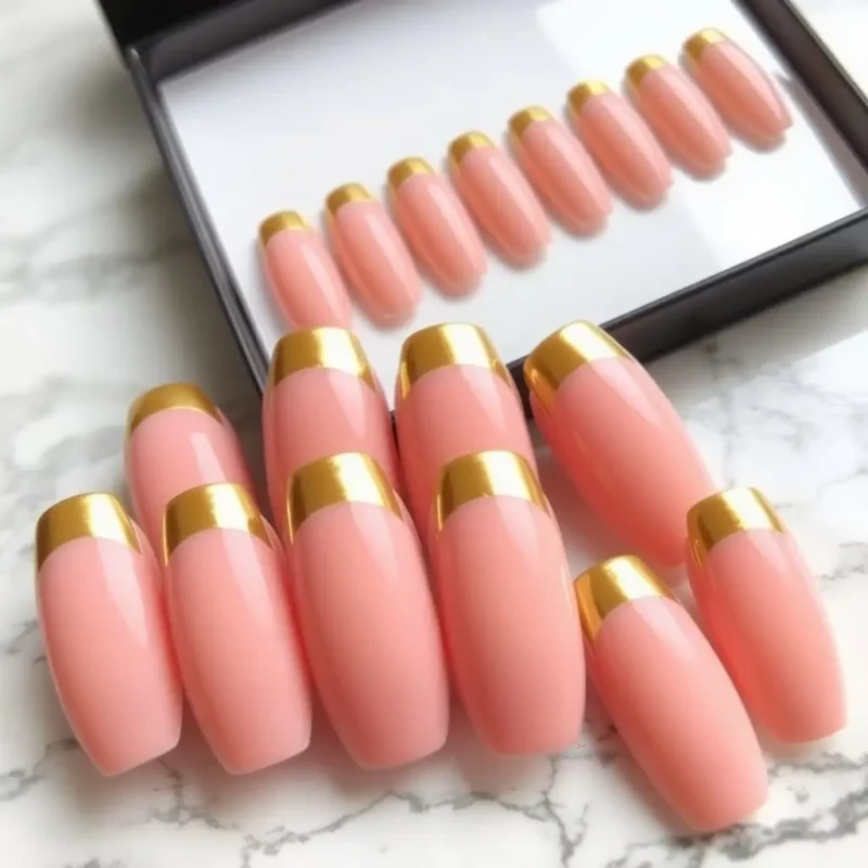 Glamour Gold Tips